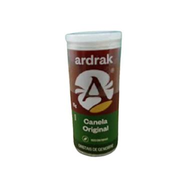 Imagem de ARDRAK CRISTAIS DE GENGIBRE TUBO CANELA 15G