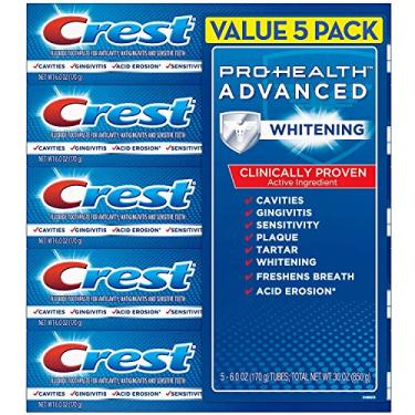 Imagem de Crest Pro-Health Creme dental Advanced Whitening Power (170 g, 5 unidades)