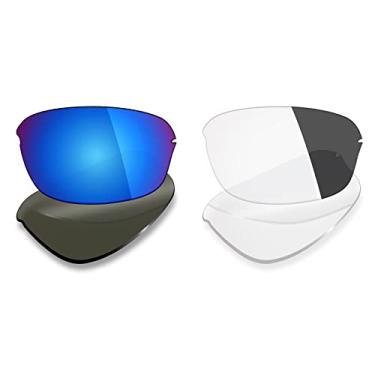 Imagem de Mryok 2 pares de lentes polarizadas de substituição para óculos de sol Oakley Half Wire 2.0 – Opções