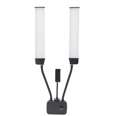 Imagem de Luz de Preenchimento LED, Luz de Vídeo LED de Temperatura de Cor de 3200 a 5600K, Luz de Câmera Regulável Duradoura Com Dissipação de Calor, para Fotografia de Transmissão Ao Vivo (EU Plug)