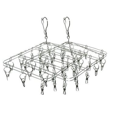 Imagem de Varal aço inox - kit com 2 unidades