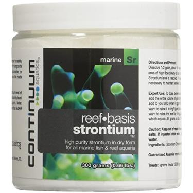 Imagem de Continuum Aquatics Reef Basis Strontium - Strontium Powder para aquários de água salgada e peixes marinhos