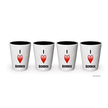 Imagem de Copo de shot I Love Science - Presentes (4)