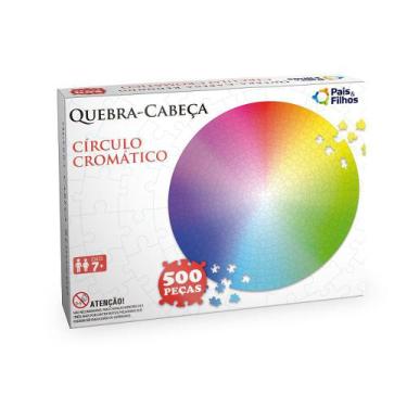 Círculo Cromático 23,5cm Português - Harmonia das Cores