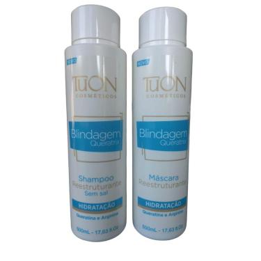 Imagem de Kit Blindagem Queratrix Shampoo E Máscara - Tuon