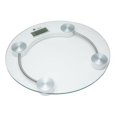 Imagem de Balança Digital Para Banheiro Vidro Temperado Até 150 Kg