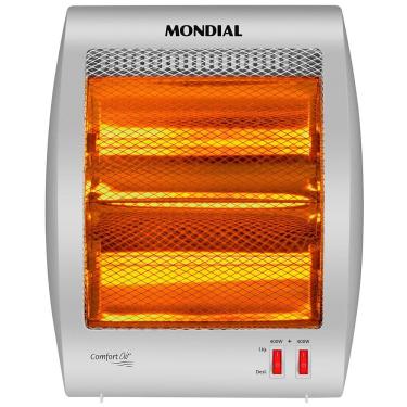 Imagem de Aquecedor de Ambiente Mondial Halógeno A-09 Comfort Air Branco - 800W