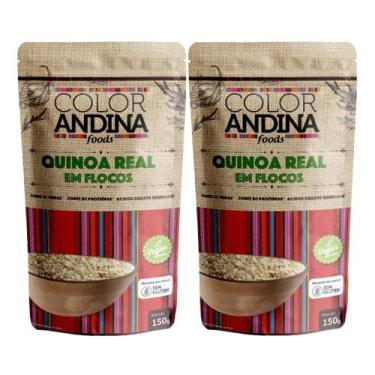 Imagem de Quinoa Em Flocos Color Andina 150G - 2 Pacotes  - Color Andina Foods