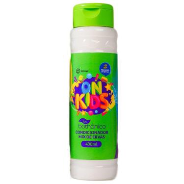 Imagem de Condicionador Infantil Tok Bothanico On Kids Mix de Ervas Cabelos Hidratados 400ml