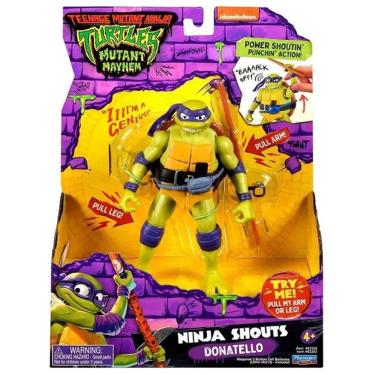 Imagem de As Tartarugas Ninja Boneco Deluxe Donatello de 14CM SUNNY 3671