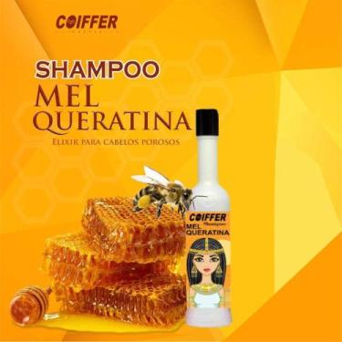 Imagem de Shampoo Mel E Queratina Premium Coiffer 300ml
