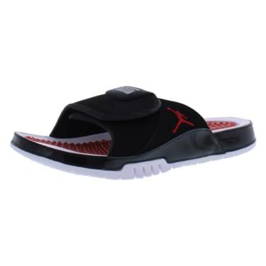 Imagem de Tênis masculino Nike Jordan Hydro Xi Retro Aa1336-006, Black/Varsity Red-varsity Red-white, 8