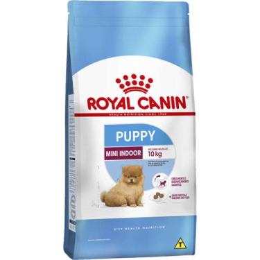 Imagem de Ração Royal Canin Mini Indoor Junior Para Cães Filhotes 2,5Kg - Royal