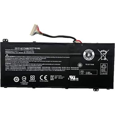Imagem de Bateria do notebook AC17A8M 3ICP7/61/80 Laptop Battery Replacement for Acer Spin 3 SP314-52 TMX314-51-M MG TMX3310-M TMX3410-MG Series(11.55V 59.1Wh)
