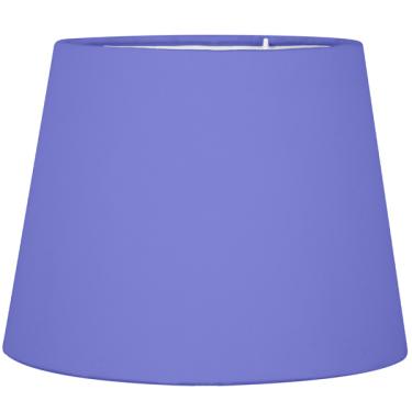 Imagem de C pula De Abajur Tecido Azul 20x16cm