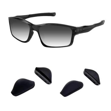 Imagem de Acefrog 2 pares de protetores de nariz atualizados para óculos de sol Oakley Turbine OO9263 Fives Squared OO9238 Chainlink OO9247 Pit Bull OO9127 óculos de sol, peça de reposição de nariz push-in,