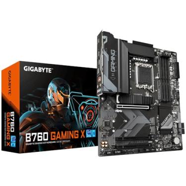 Imagem de Placa Mãe Gigabyte B760 GAMING X (LGA 1700/4xDDR5/HDMI/DP/M.2/USB 3.2)