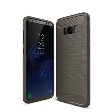 Imagem de Capa para Samsung Galaxy S8 Plus, sensação macia, proteção total, anti-arranhões e impressões digitais + capa de celular resistente a arranhões para Samsung Galaxy S8 Plus