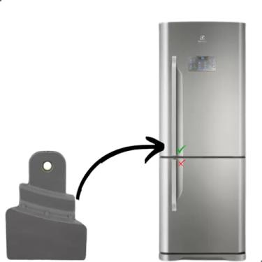 Imagem de Buy-Magazine Suporte Do Puxador Da Porta Geladeira Electrolux Original Db53x Dt52x