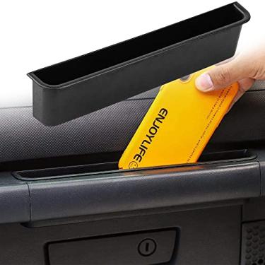 Imagem de RT-TCZ para Jeep Wrangler Accessories JK JKU bandeja de armazenamento de passageiro acessórios interiores Co Pilot Organizer Grab Handle Storage Box para 2007-2010 Jeep Wrangler JK JKU 2007-2010 Unlimited Rubi