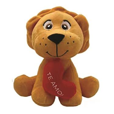 Imagem de Pelúcia Leão com Coração 25cm Unik Toys