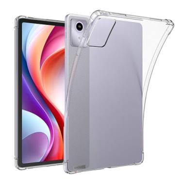Imagem de Zrengp Capa transparente para Lenovo Xiaoxin Pad 11 polegadas TB-331FC (versão 2024), capa transparente ultrafina TPU macia traseira para tablet Lenovo Tab M11 TB-330FC (para Xiaoxin Pad 2024 11/Tab