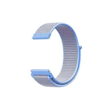 Imagem de Estilo no Pulso, Pulseira de Nylon 20mm compatível com Amazfit Cheetah Square cor:Azul