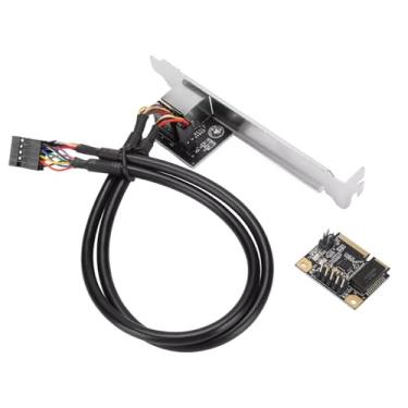 Imagem de Mini placa de rede PCI E Gigabit Ethernet 10, 100, 1000Mbps para computador desktop