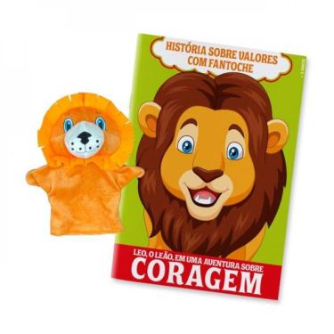 Imagem de História Sobre Valores Com Fantoche – Leão