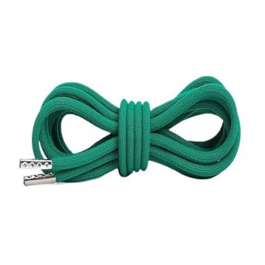 Imagem de Elastic Laces Sneakers For Sport Shoelaces Rubber Band For Casual Shoes Outdoor Leisure Round Shoestring Accessories(Dark green)