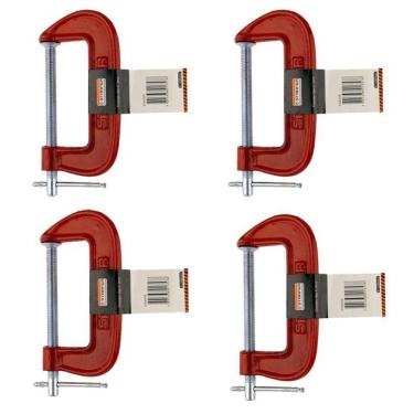 Imagem de Grampos Tipo C Leve 5 Ferro Fundido Starfer