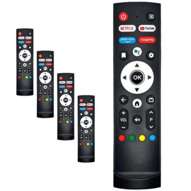 Imagem de Kit 5 Controle Remoto Compatível TV Aiwa Smart AWS-TV-43