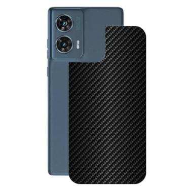 Imagem de Gshield Película Traseira de Fibra de Carbono Preta para Motorola (Moto Edge 50 Fusion)