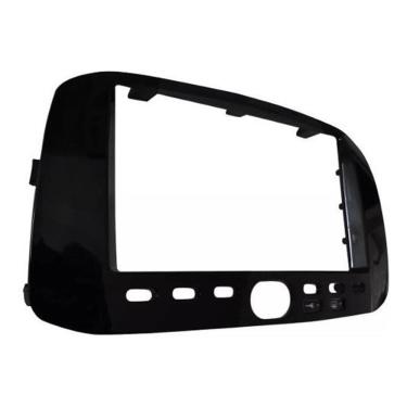 Imagem de Moldura Painel 2Din 1Din Punto 2013 2017 Linea Black Piano