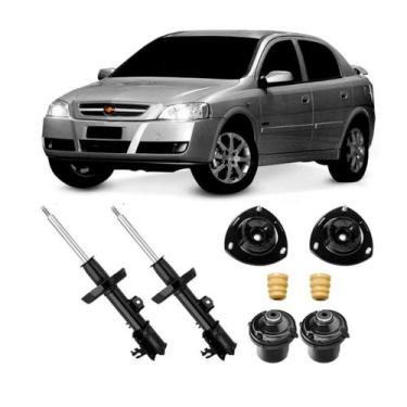 Imagem de Kit 2 Amortecedor Astra 2000 Dianteiro Coxim Batente Coifa - Nakata