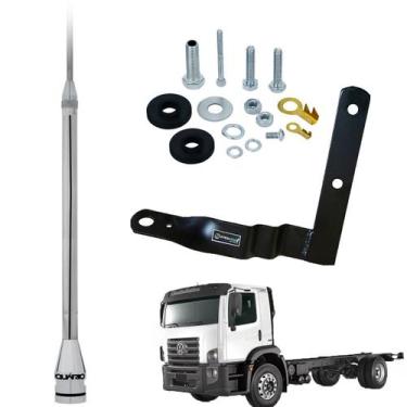 Imagem de Antena Móvel PX Marinox 2,70 Metros Prolongador Inox 60cm Pl-2003 + Su