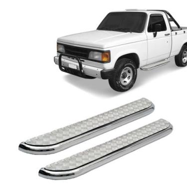 Imagem de Estribo d20 1985 1986 1987 1988 a 1996 cab simples cromado - SOLAR
