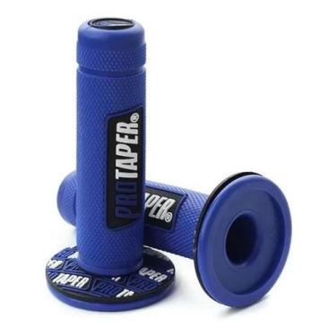 Imagem de Par Manopla Punho Protaper Honda Yamaha Trilha Moto Sportivo, azul