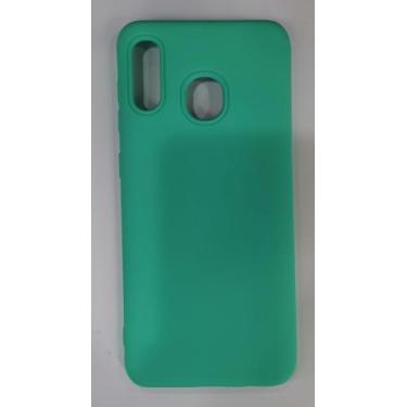 Imagem de Capa Capinha Silicone Aveludada Premium Galaxy a20 a30 - sem, verde