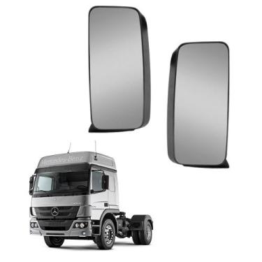 Imagem de Espelho Retrovisor p Mercedes Axor Atego 2014 a 2021 LD LE - Fabbof