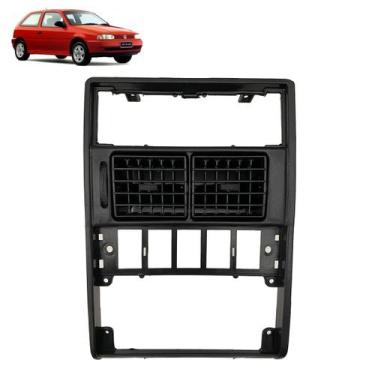 Imagem de Moldura Painel Radio com Difusor Gol G2 Saveiro Parati Bola - Auto Qua