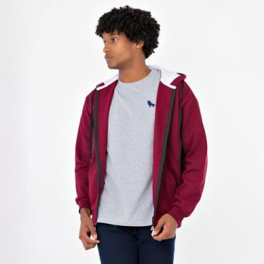 Imagem de Blusa Moletom Grosso C/ Touca e de Zipper C/ 40% De Desconto - Estilo 
