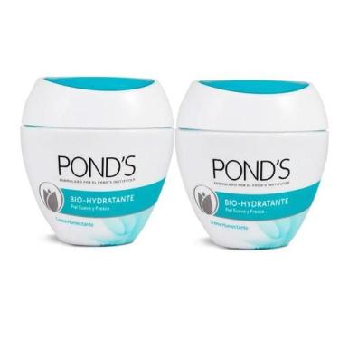 Imagem de Kit 2 Ponds Creme Facial Bio Hidratante Azul Importado 100g - Pond's