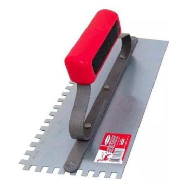 Imagem de Desempenadeira De Aço Temperado Dentada Para Pisos - Galo