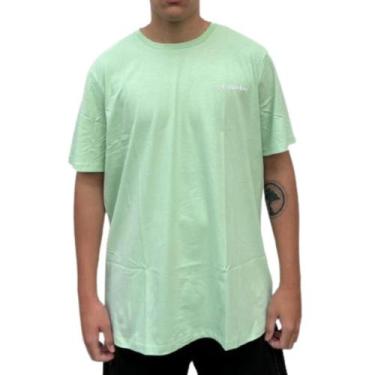 Imagem de Camiseta Columbia Masculina Basic, M, Verde claro