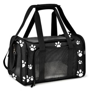 Imagem de Bolsa Pet Transporte Mala Avião para Cachorros e Gatos Cabine Aviação 