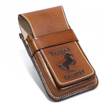 Imagem de Bainha Pampa's Country Porta Celular Rústica 100% Couro Country Presa 
