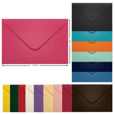 Imagem de Envelope 160x235 Convite Rosa Cancun  100 Unidades Scrity