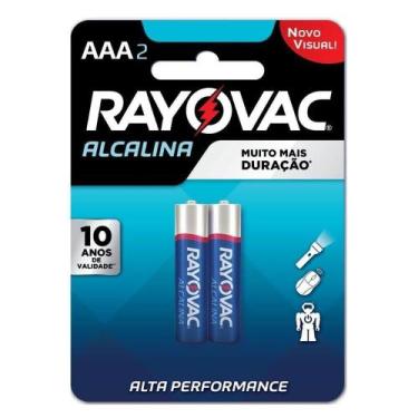 Imagem de Pilha Alcalina Aaa Com 2  20912 - Rayovac