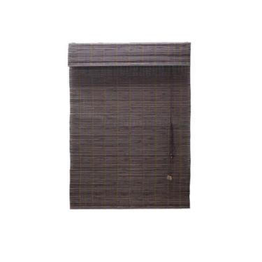 Imagem de Persiana Bambu Romana Marrom 80 L X 220 A Cm Cortina Madeira - Top Fle